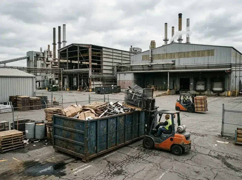 industrial-factory-scrap-conta-003 — frequently asked questions, Cheap Roll-off Dumpster Rentals in Dearborn Heights, MI